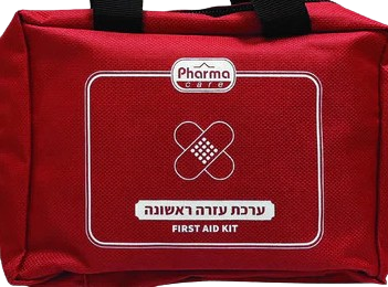 ערכת עזרה ראשונה | מכיל את כל הפריטים הנדרשים לטיפול ראשוני | קומפקטי |