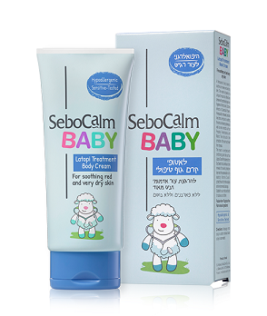 לאטופי קרם גוף טיפולי לתינוק סבוקלם - 100 מ"ל