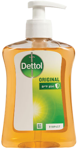 דטול | סבון ידיים אורגינל | לידיים היגייניות רעננות ועשירות בלחות | מכיל 250 מ"ל