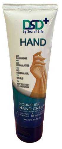 קרם ידיים מזין | מועשר בצמחי מרפא | שמנים | ויטמינים | מכיל 100 מ"ל | סי אופ לייף | Sea of life