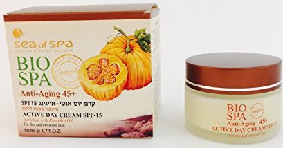קרם יום אנטי -אייגינג SPF15 - מעושר בשמן דלעת - 50 מ"ל