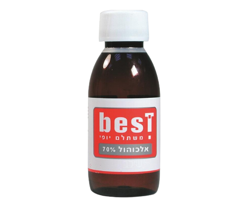 אלכוהול 70% לחיטוי - 100מ"ל - Best חורי
