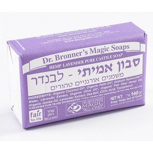 סבון ד"ר ברונר בניחוח לבנדר - 140 גרם