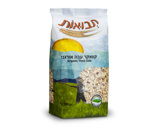 תבואות - קוואקר עבה אורגני