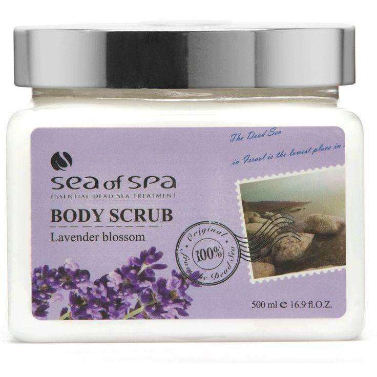 פילינג גוף סי אף ספא - ניחוח לבנדר - 500 מ"ל