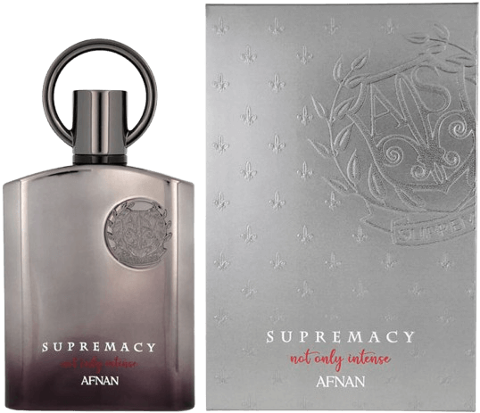 בושם לגבר 100 מ"ל | Afnan Supremacy Not Only Intense Silver | אקסטרייט דה פרפיום - extrait de parfum