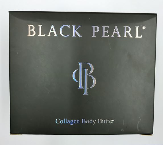 חמאת גוף עם קולגן 200 מ"ל- black pearl