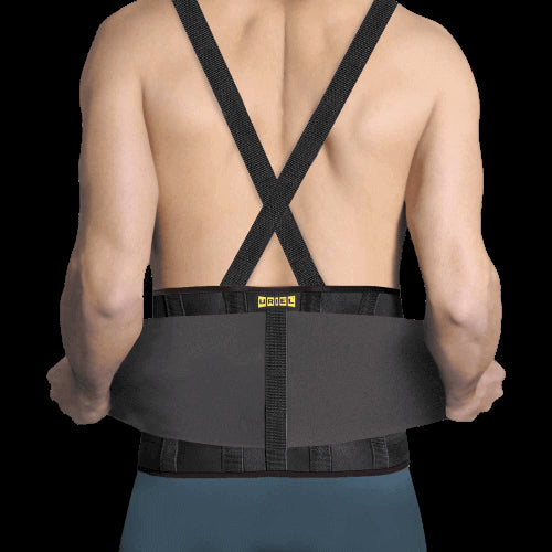 חגורת לומבו עם רצועות כתפיים | ITEM 078IB | מידה XL | אוריאל