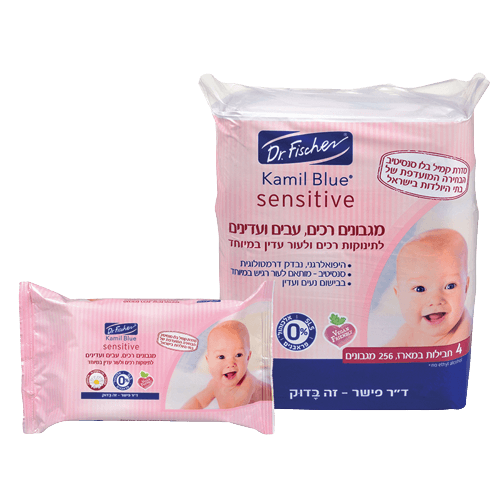 קמיל בלו מגבונים רכים, עבים ועדינים | ד"ר פישר | מארז רביעיה