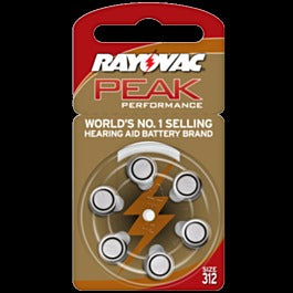 סוללות מכשירי שמיעה | PR48 | אבץ אוויר | 1.45V | מכיל 6 יחידות