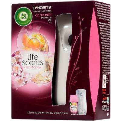 פרשמטיק | מכשיר ספריי אוטומטי | חלום ליל קיץ | פרחים לבנים מלון ווניל