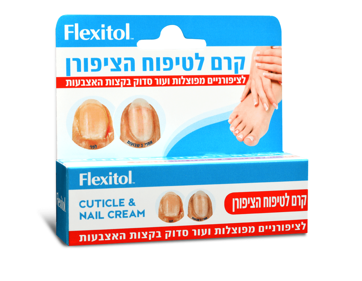 פלקסיטול קרם לטיפוח הציפורן - 20 גרם