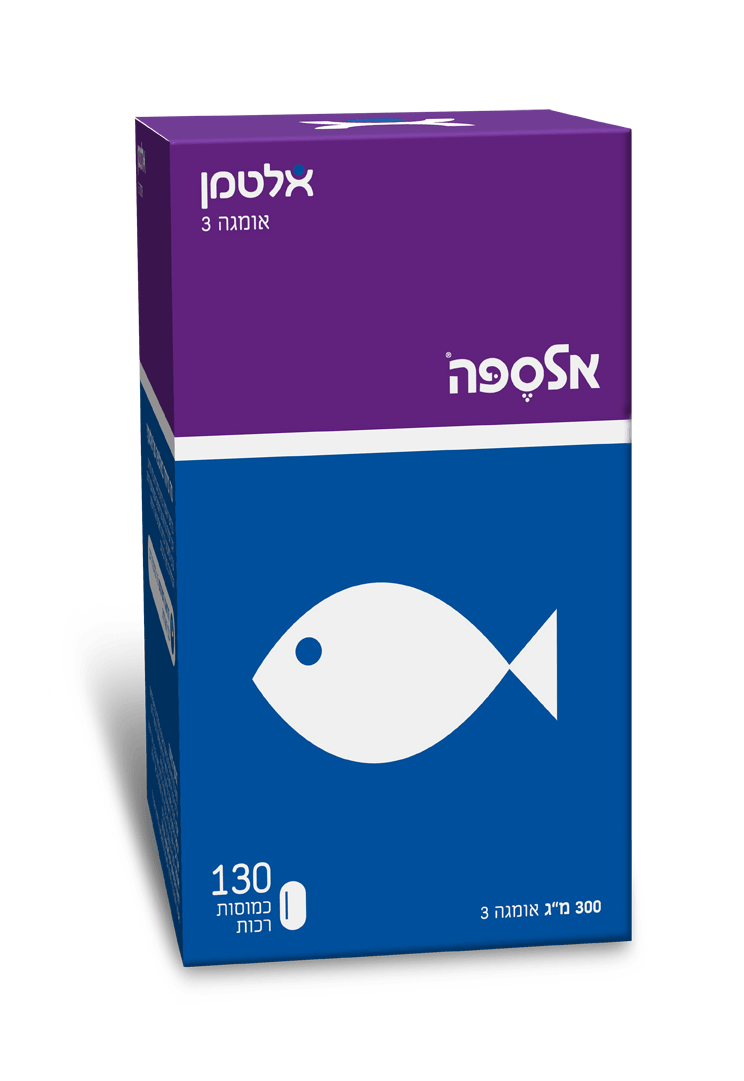 אלספה אומגה 3 - 130 כמוסות