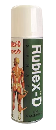 מכיל 180 מ"ל | Rublex D ספריי המיועד לעיסוי