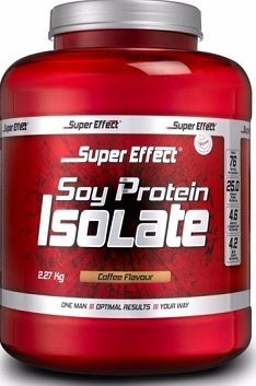 SUPER EFFECT - SOY ISOLATE PROTEIN POWDER |אבקת חלבון סויה סופר אפקט בטעם עוגיות | 2.27 ק"ג |