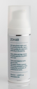 זוהר קרם אנטי אייג'ינג לעור הפנים - 50 מ"ל