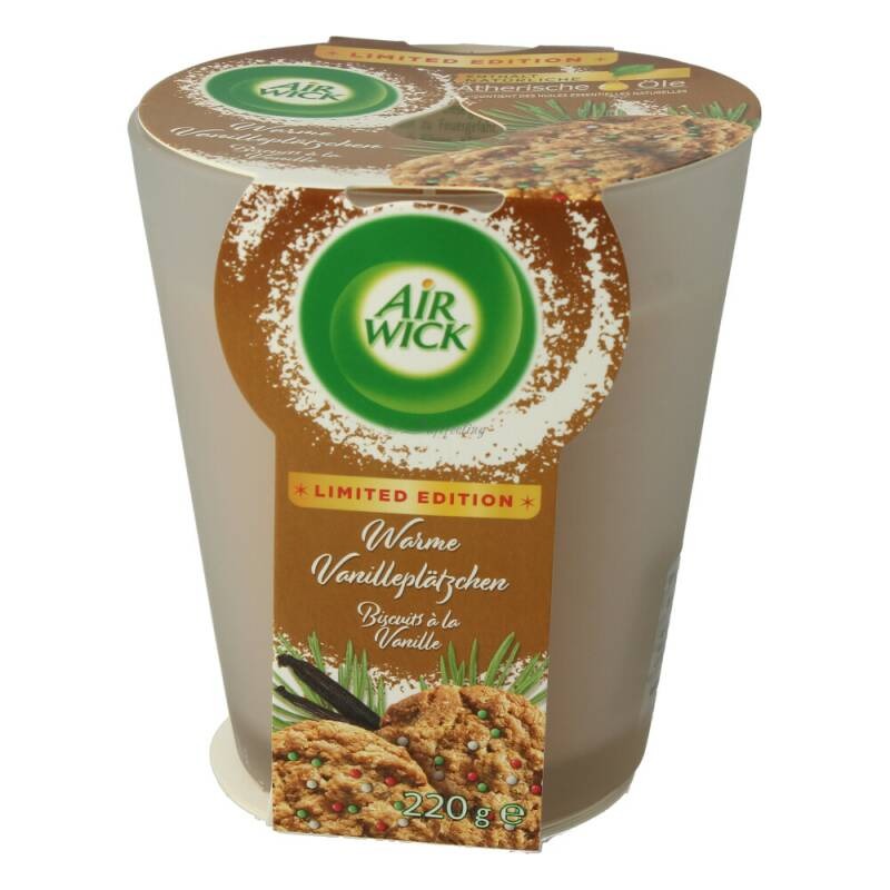 נר אייר ויק | וניל עוגיות | 220 גרם | מהדורה מוגבלת