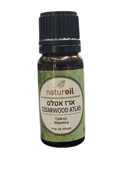 שמן ארז אטלס | CEDARWOOD ATLAS OIL | מכיל 10 מ"ל