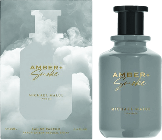 בושם לגבר 100 מ"ל | Michael Malul Amber + Smoke | או דה פרפיום E.D.P