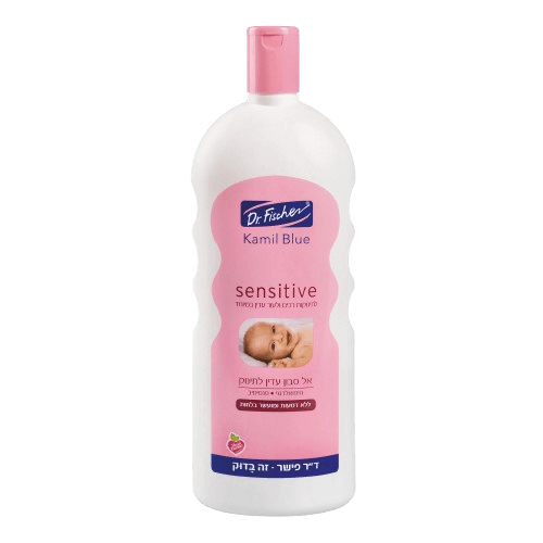 אל סבון עדין לתינוק | קמיל בלו סנסטיב | סבון עדין היפואלרגני ללא דמעות ומעושר בלחות | 1 ליטר - ד"ר פישר