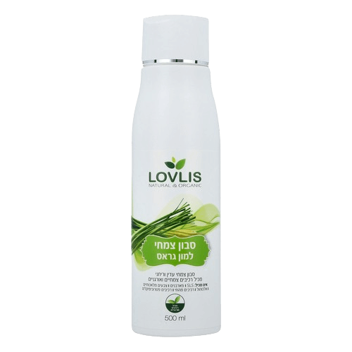 סבון צמחי עדין וריחני | למון גראס | LOVLIS | 500 מ"ל