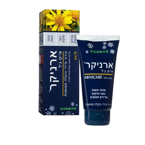 פלוריש | ארניקר | אייס ג'ל | קירור מיידי והקלה ממושכת | ארניקה מונטנה | מנטול ומנטיל לקטייט | 75 גרם פלוריש הדס | Floris Hadas