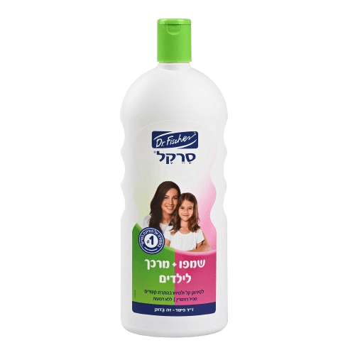 סרקל שמפו + מרכך | מכיל 1 ליטר | דר. פישר - DR. FISCHER