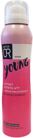 דאודורנט ללא אלומיניום בניחוח מרענן | דוקטור עור