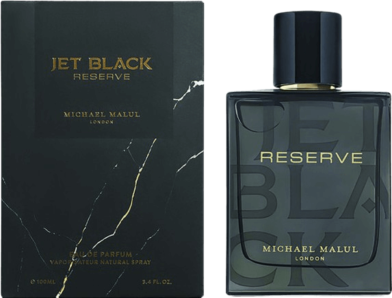 בושם לגבר 100 מ"ל | Michael Malul Jet Black Reserve | או דה פרפיום E.D.P