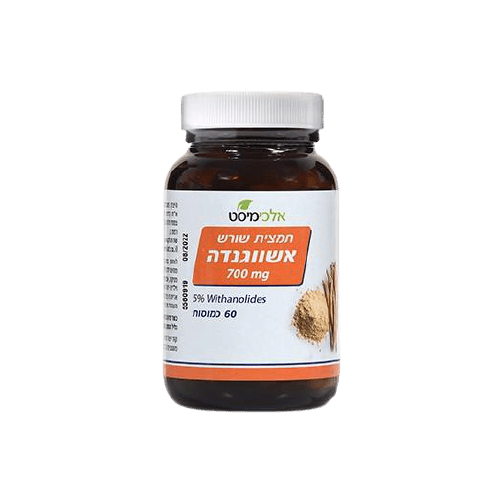 תמצית שורש אשווגנדה | אלכימיסט | 60 כמוסות