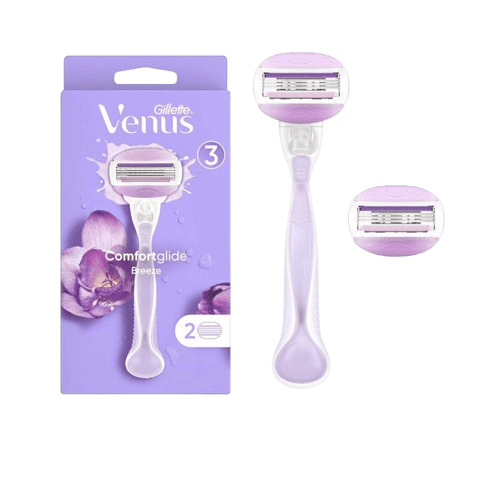 ג'ילט ונוס | סכין גילוח | ידית אחיזה פלוס 2 סכינים