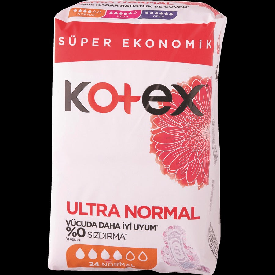 תחבושות אולטרה נורמל 24 יחידות  | KOTEX