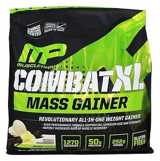Combat XL Mass Gainer - 5.44 KG מאסל פארם כשר - וניל