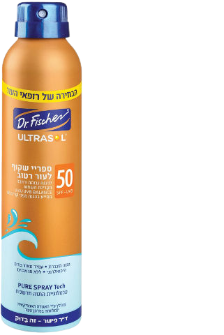 אולטרלוס | ספריי שקוף | לעור רטוב או יבש | מכיל 200 מ"ל