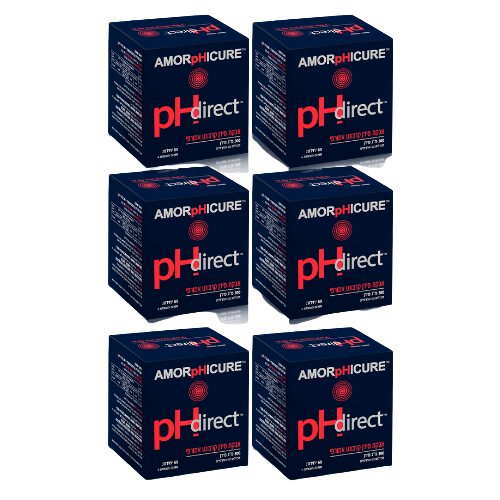 אבקת סידן קרבונט אמורפי | מכיל 300 מ"ג סידן | ספיגה משופרת | PH direct | מבצע שישייה |