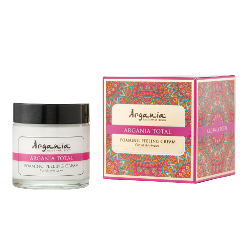 קרם פילינג מקציף | לכל סוגי העור | מנקה את העור ביסודיות | מכיל 120 מ"ל | מבית ארגניה