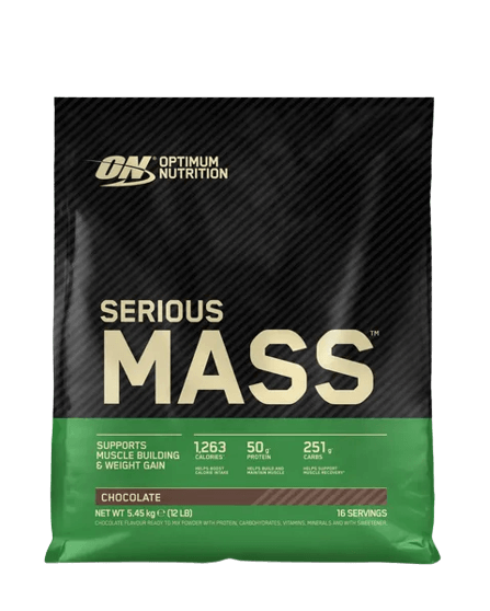 גיינר | בטעם שוקולד | Serious Mass | סיריוס מאס | 5.45 ק"ג |