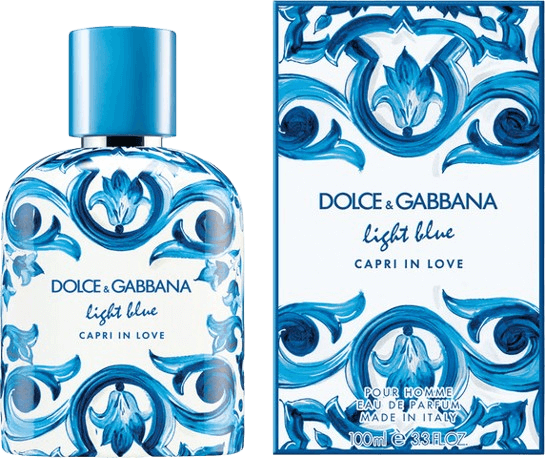 בושם לגבר 100 מ"ל | Dolce & Gabbana Light Blue Capri In Love | או דה פרפיום E.D.P
