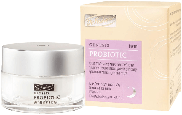 דוקטור פישר | GENESIS PROBIOTIC | קרם לילה | 50מ"ל