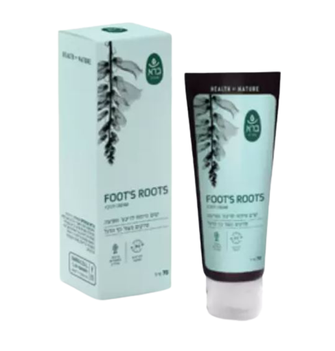 קרם לכף הרגל | ברא צמחים | פורמולה הייחודית | מעושר בתמציות צמחים | מכיל 70 מ"ל | מבית ברא צמחים