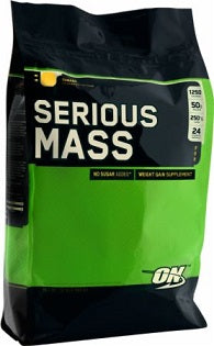 OPTIMUM NUTRITION Serious MASS 5.44 KG | אופטימום נוטרישן סיריוס מאס גיינר בטעם בננה | 5.44 ק"ג