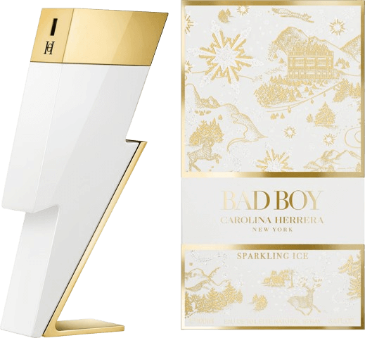 בושם לגבר 100 מ"ל | Carolina Herrera Bad Boy Sparkling Ice | או דה פרפיום E.D.P