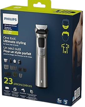 מכשיר עיצוב וטיפוח רב-תכליתי | PHILIPS Multigroom 7900 | מכיל 23 ראשים שונים |