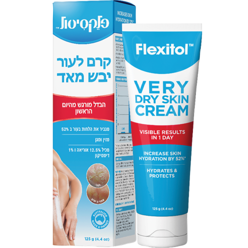 פלקסיטול | קרם לעור יבש מאוד | 125 גרם |