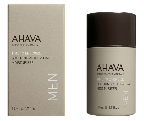 קרם לחות לפנים לאחר גילוח לגבר מועשר בתמצית מינרלים ייחודית - 50 מ"ל - AHAVA אהבה