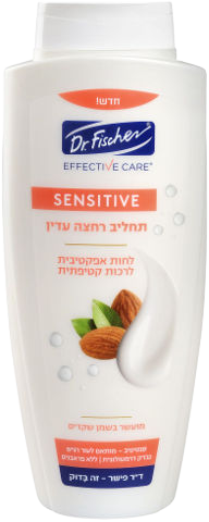 תחליב רחצה עדין אפקטיב קר מעושר בשמן שקדים | ד"ר פישר | 700 מ"ל