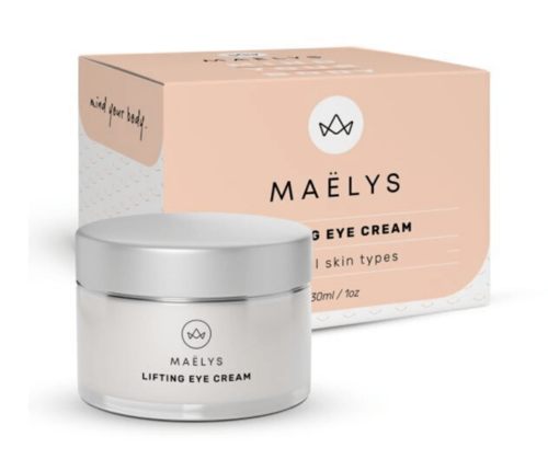 מאליס B-RIGHT קרם לחות לעיניים לטיפוח, חידוש התאים והפחתת עיגולים שחורים סביב העיניים | 30 מ"ל | MAELYS