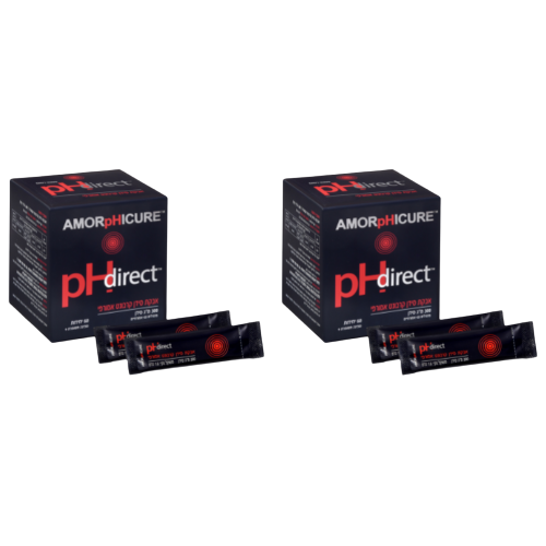 אבקת סידן קרבונט אמורפי | מכיל 300 מ"ג סידן | ספיגה משופרת | PH direct | מבצע זוג |