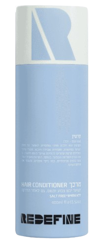 מרכך קרטין לשיער יבש צבוע ופגום | ללא מלחים | מכיל 400 מ"ל | רידיפיין | REDEFINE