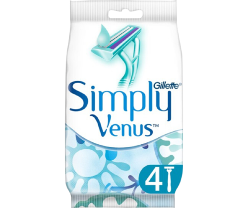 סכיני גילוח 4 יח' - SIMPLY VENUS | GILLETTE